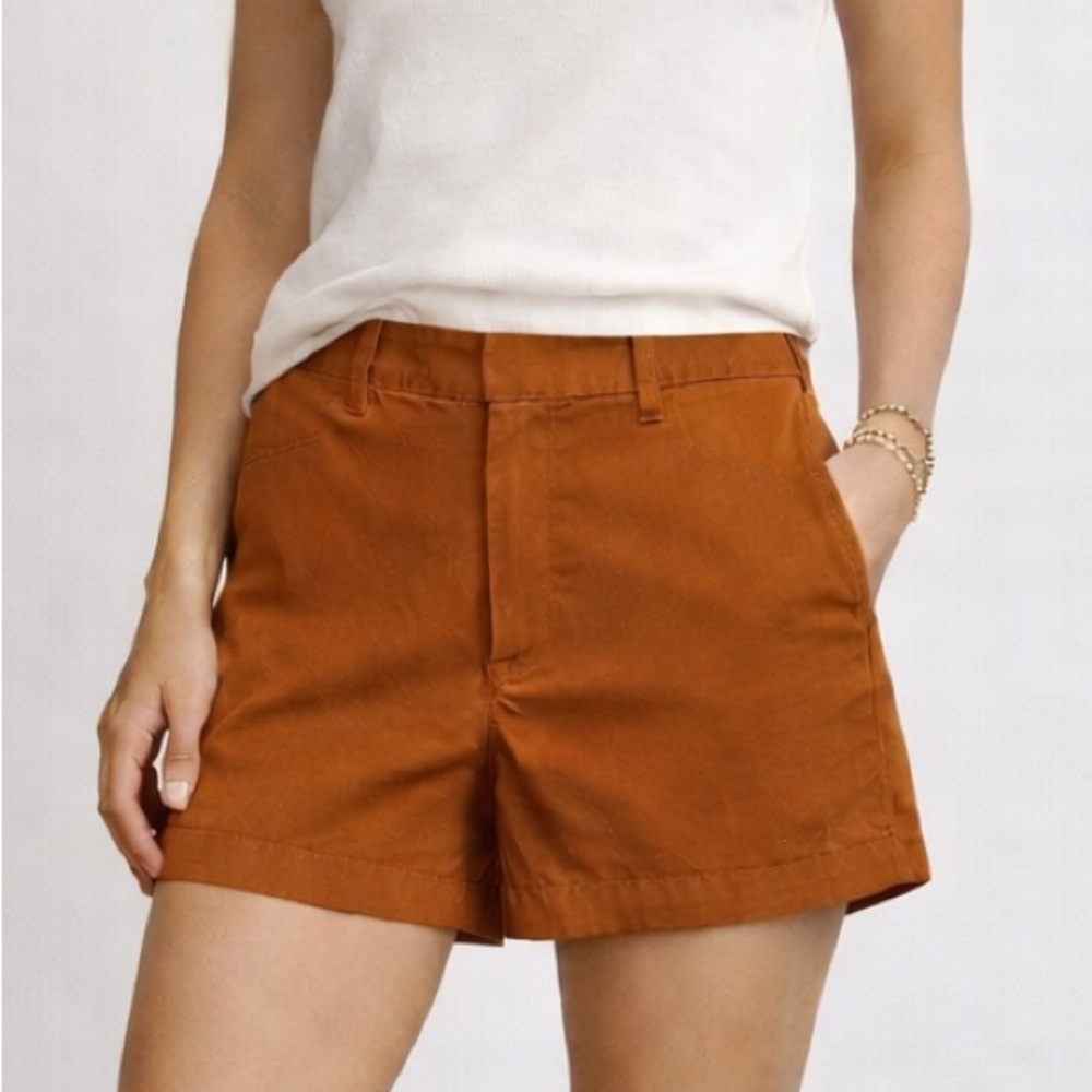 J. Crew Women's High Waist Brown Shorts